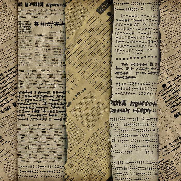 Kertas Scrapbook - Old Newspaper 1-4_FFH19 Design