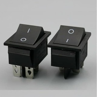 Jual Saklar Switch Besar On Off Pin Hitam Rocker Switch Power Saklar