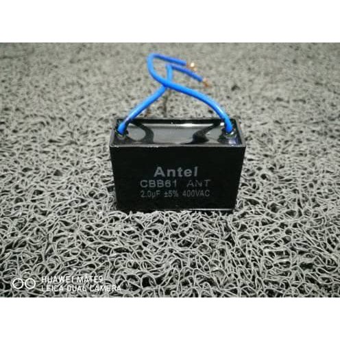 Kapasitor 2uf 400vac untuk alat elektronik pompa air kipas angin