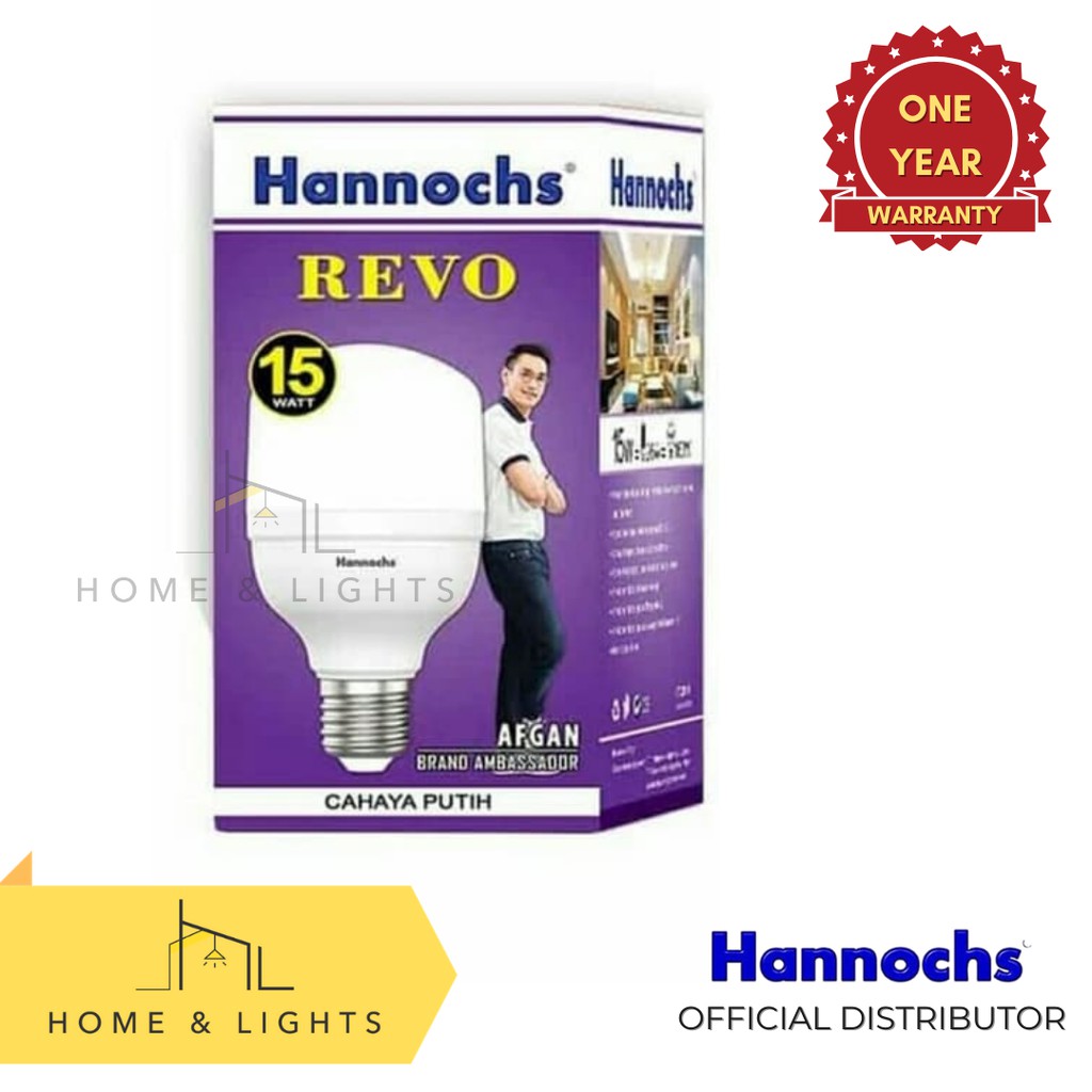 Hannochs LED Revo 15W Cool Daylight/Putih