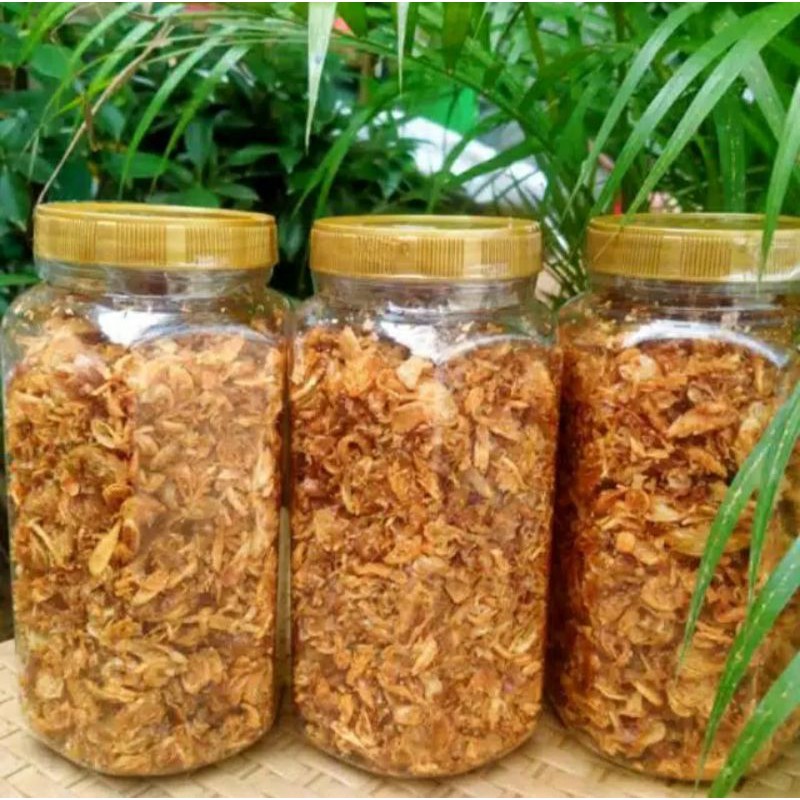 

Bawang Goreng Platinum 210 gr Toples Sumenep brebes kualitas terbaik super gratis ongkir