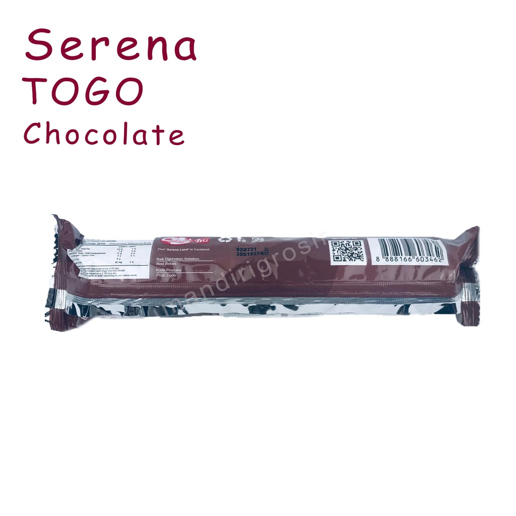 BISKUIT COKLAT DENGAN KRIM COKLAT *TOGO SERENA * 128g