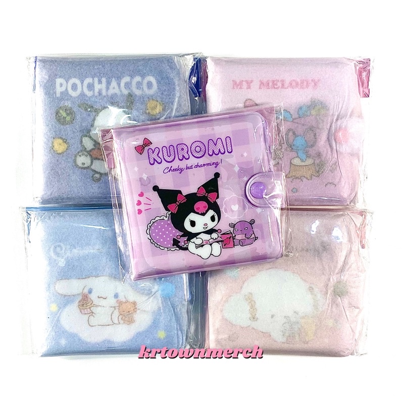 [READY] SANRIO KOREA | Wallet Kuromi / Cinnamonroll / My Melody / Cogimyun / Little Twin Star / Poch