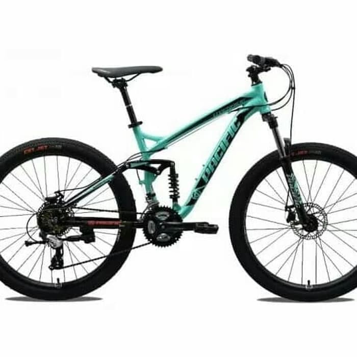 Sepeda MTB pacific OVerride 26 inchi full susp