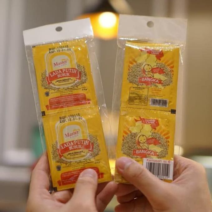 

BERKUALITAS! Master Lada Lada Putih Bubuk 6sachet x 2gram