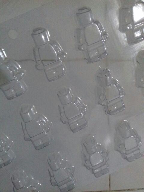 Cetakan Coklat Lego Robot Anak Ctm052