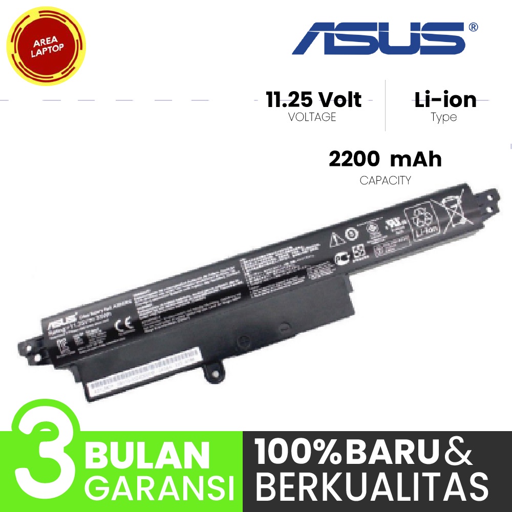 Baterai Asus VivoBook X200 X200CA X200MA F200CA OEM