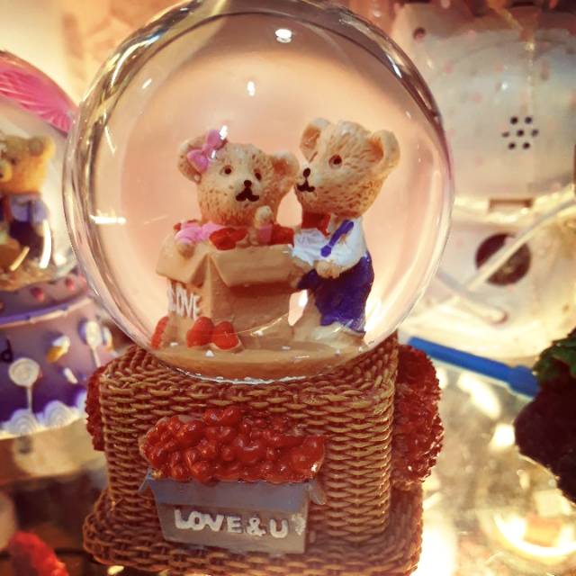 Bolamusik teddy bear couple size M sedang.