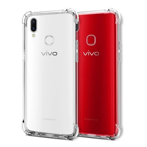 Softcase HP Anticrack Cesing Casing Kondom HP VIVO V11i Silikon Bening Lentur