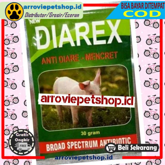 

DIAREX BABI 30 GRAM UNTUK DIARE MENCRET BABI