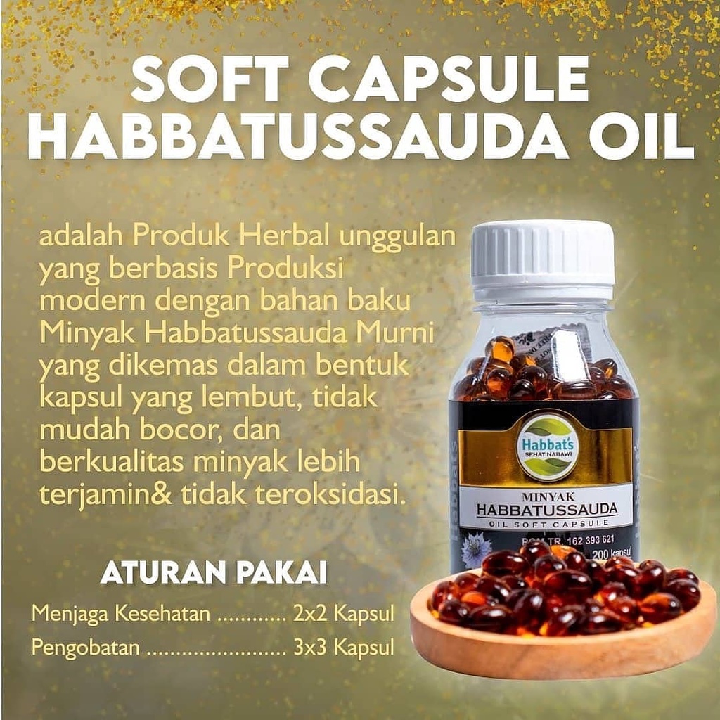 Habbatussauda Habatusauda Oil Promil Suami Istri 100 200 Kapsul