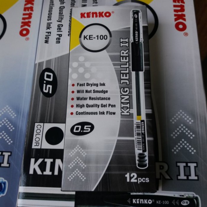 

Segera Miliki Pulpen Gel Kenko Ke-100 Per Lusin Promo