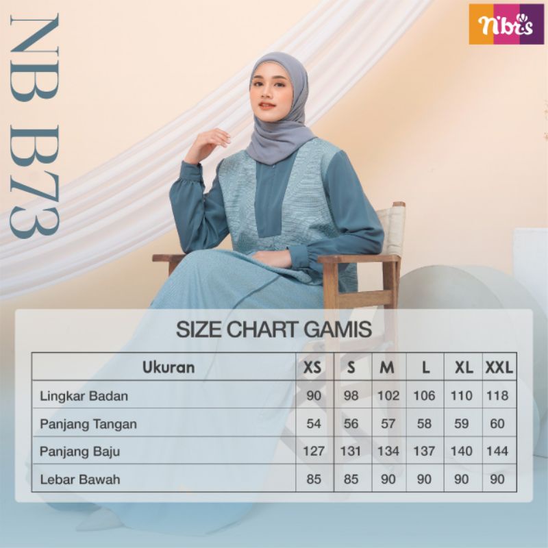 GAMIS NIBRAS NB B73 ELEGAN LOOK