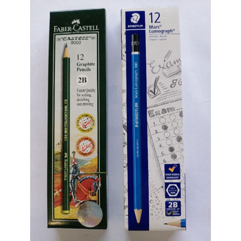 

pensil 2B fabercastell / staedler