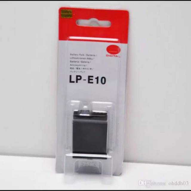 Batre kamera canon LP_E10 batre kamera canon 4000D