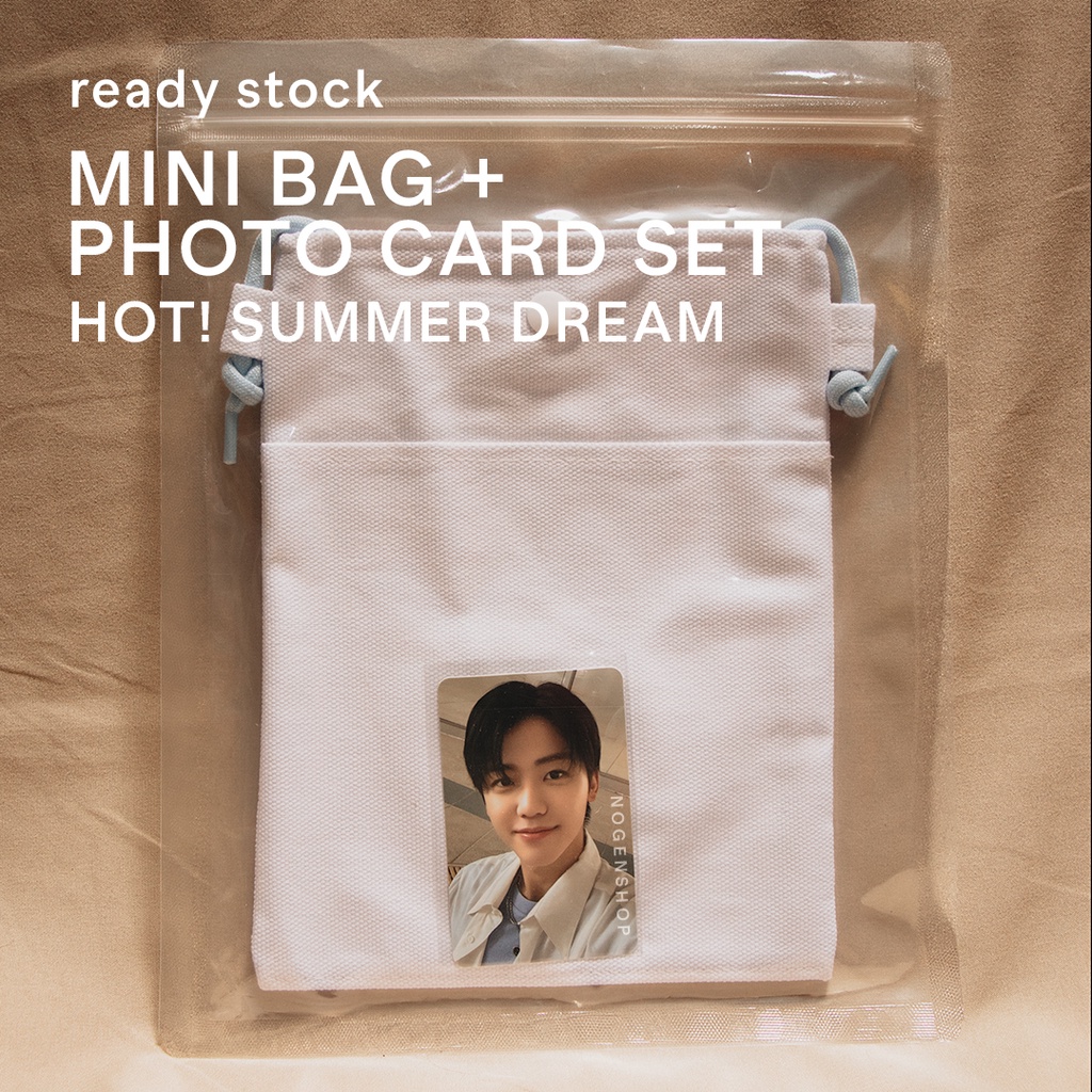[READY STOCK] NCT DREAM MINI BAG + PHOTO CARD SET BEYOND LIVE : HOT SUMMER DREAM MD