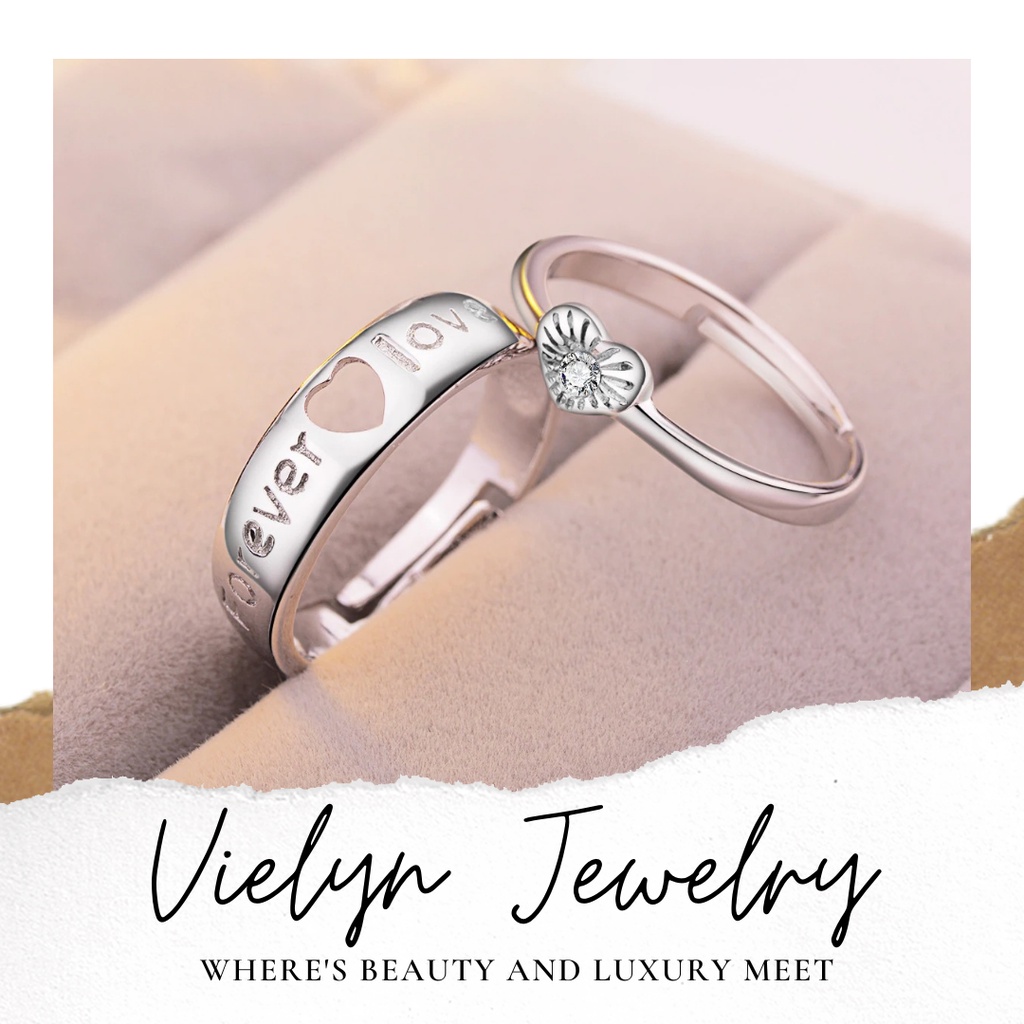 Cincin Couple Swarovski [Vielyn Jewelry]