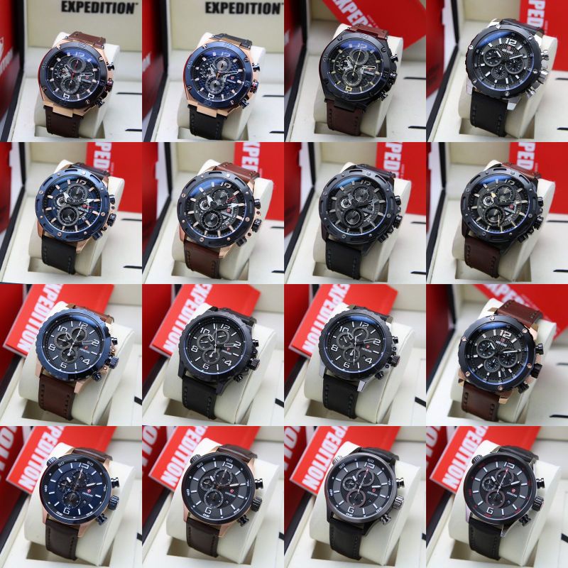 Jam Tangan Pria Expedition E6756 E6760 E6763 E6767 E6768 E6772 E6778 E6820 [ORIGINAL]