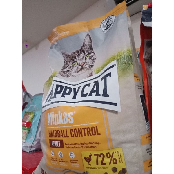 Makanan Kucing - Happycat minkas hairball control 10kg {GOSEND}