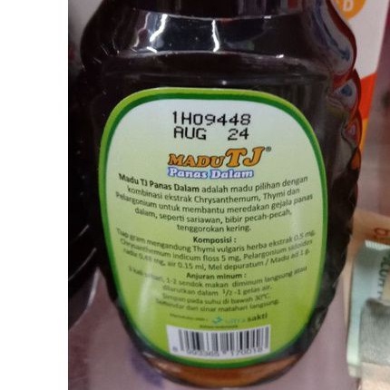 

madu Tj panas dalam 150g meredakan panas dalam