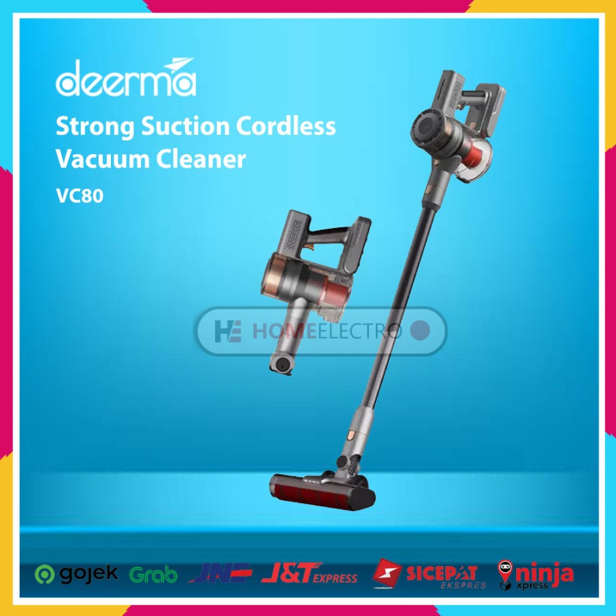 Deerma VC80 Strong Suction Cordless Vacuum Cleaner Penyedot Debu