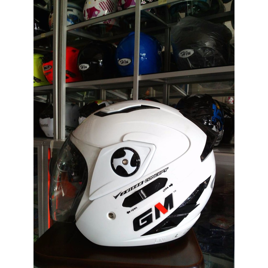 SPECIAL helm GM interceptor 2 visor solid