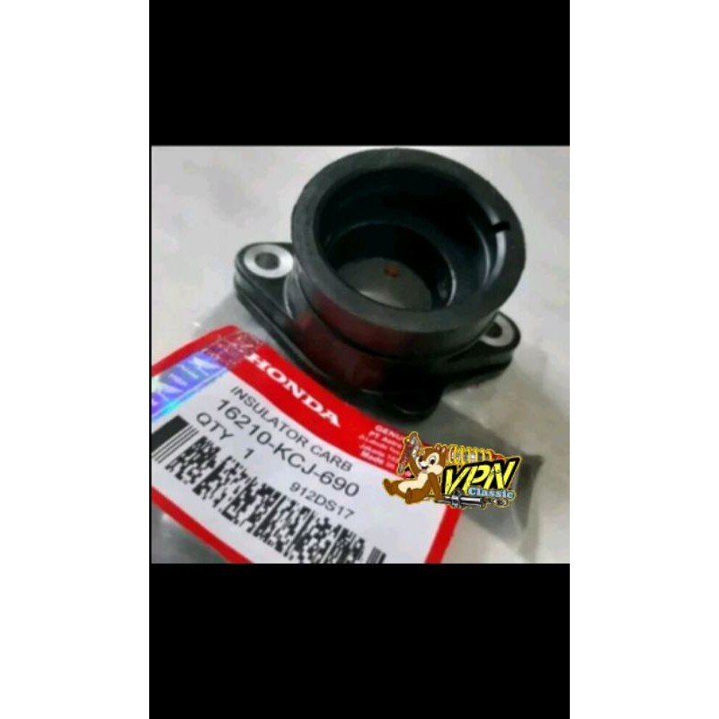 Manipol karet intake tiger revo original pnp megapro cb gl100 gl max gl pro