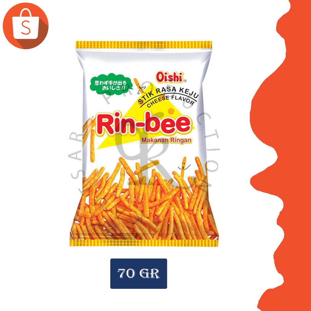 

Rin Bee Oishi Rasa Keju 70 Gr