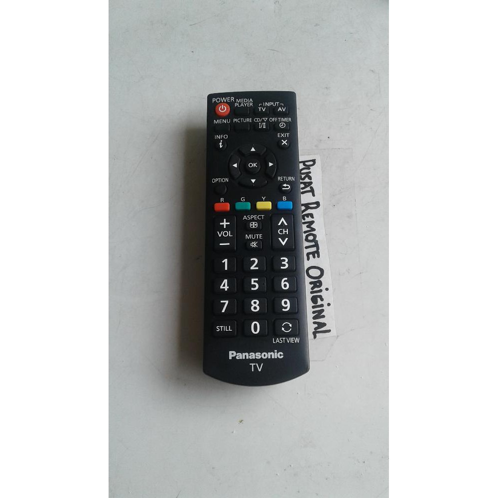 REMOTE REMOT TV PANASONIC LCD LED ORIGINAL ASLI Terlaris
