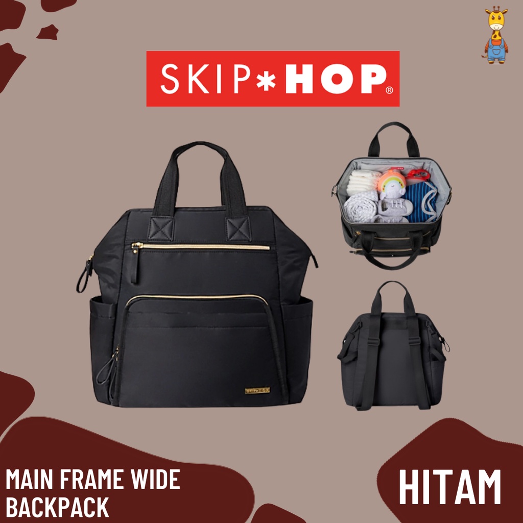 SkipHop Main Frame Wide Backpack