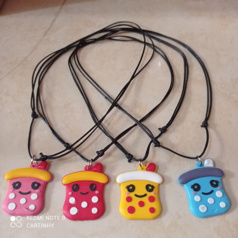 kalung liontin boba#cartinhy