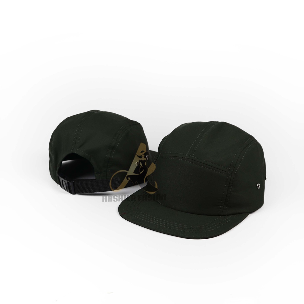TOPI PRIA 5 PANEL POLOS TOPI 5 PANEL UNISEX