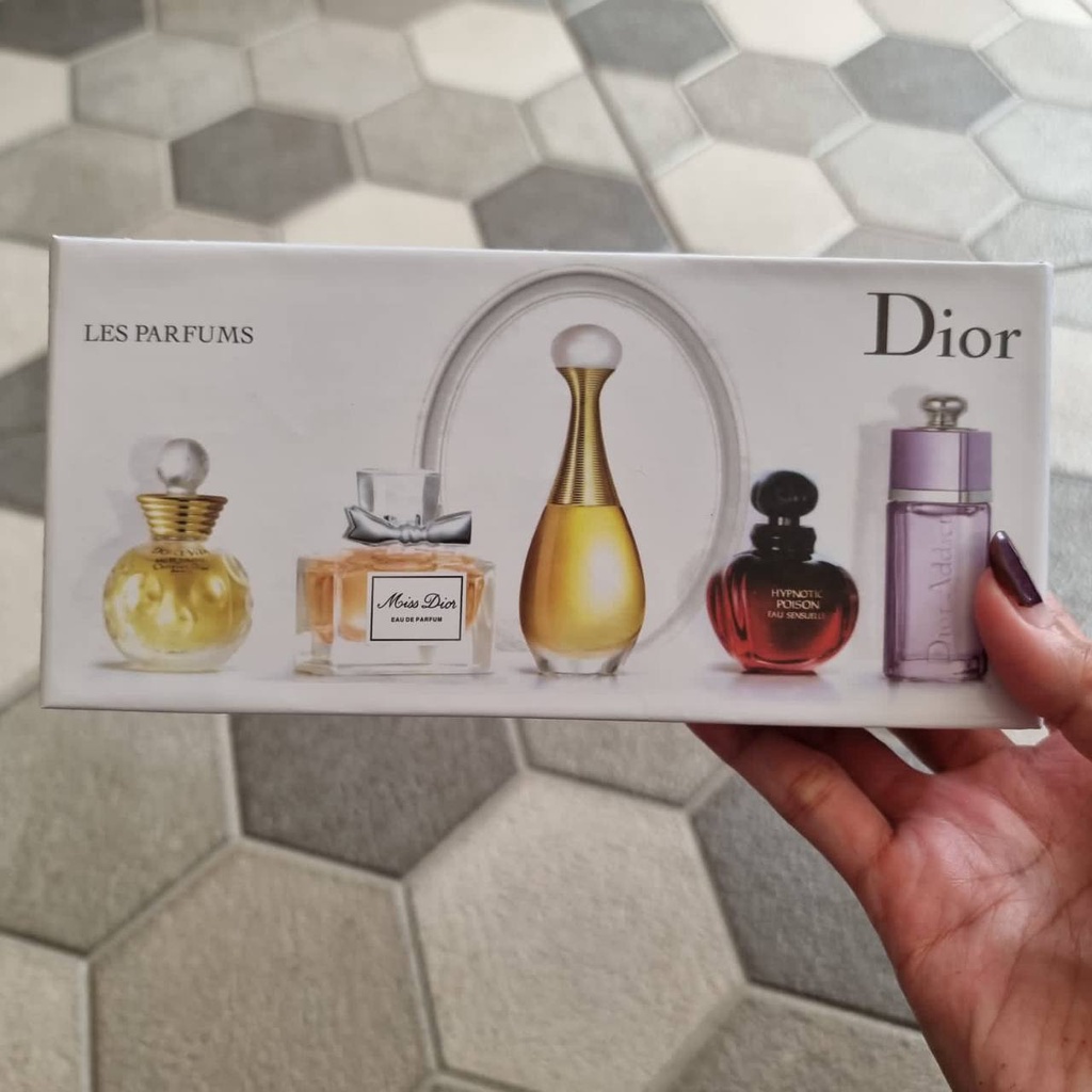 Parfum Christian Dior Les Miniature Collection 5 Piece [ isi 5ml/pc ]