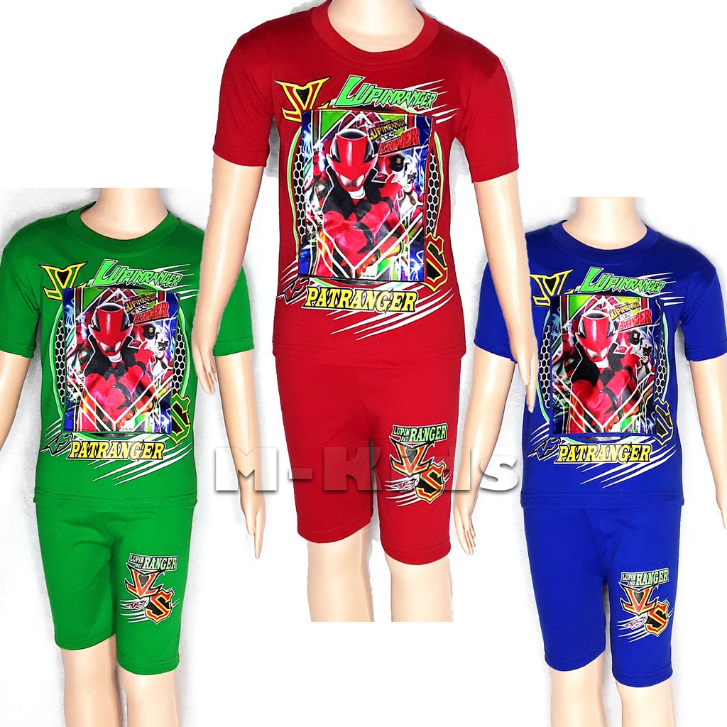 MKids88 - HARGA GROSIR Baju Setelan Anak Laki-Laki LED Musik SPIDERMAN DORAEMON 1-10 thn PART 1