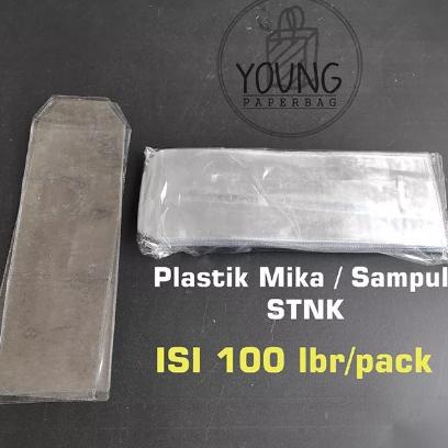 

Trending | W6MDA Plastik STNK PVC / Sampul PVC Cover STNK uk. 8,5 x 23 ISI 100 pcs //Best Seller