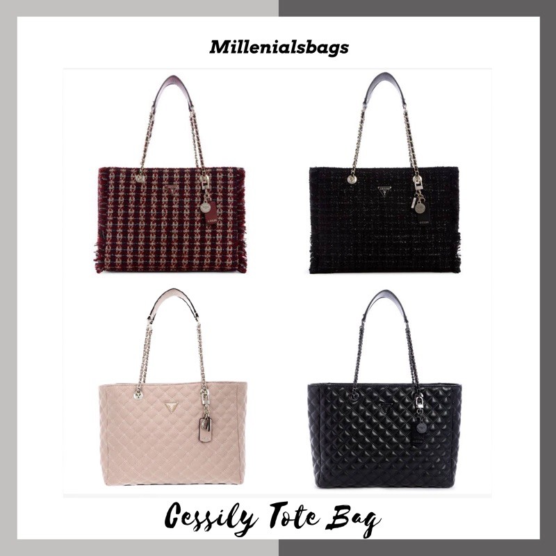 Guess cessily tote bag