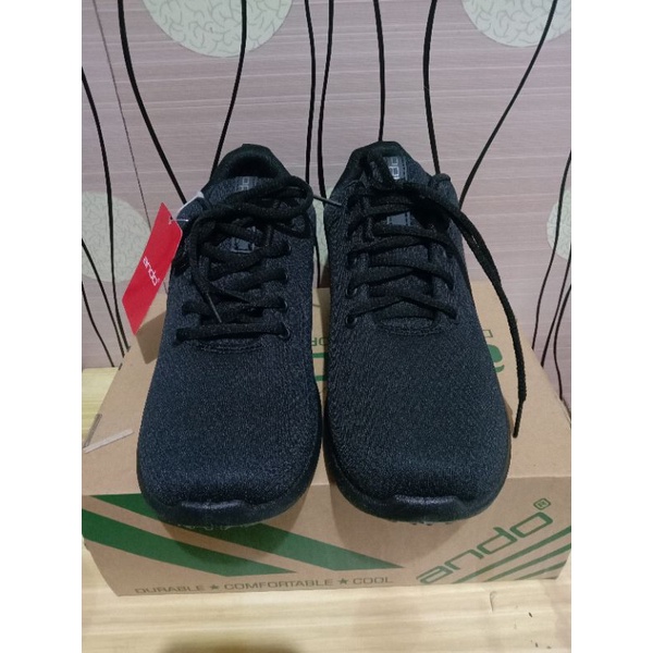 SEPATU ANDO DEWASA/SEPATU SEKOLAH SMA LAKI PEREMPUAN SIZE 37-43