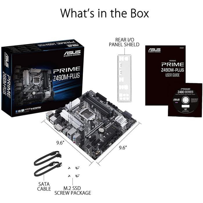 ASUS PRIME Z490M-PLUS (Socket Intel LGA 1200, Gen 10)