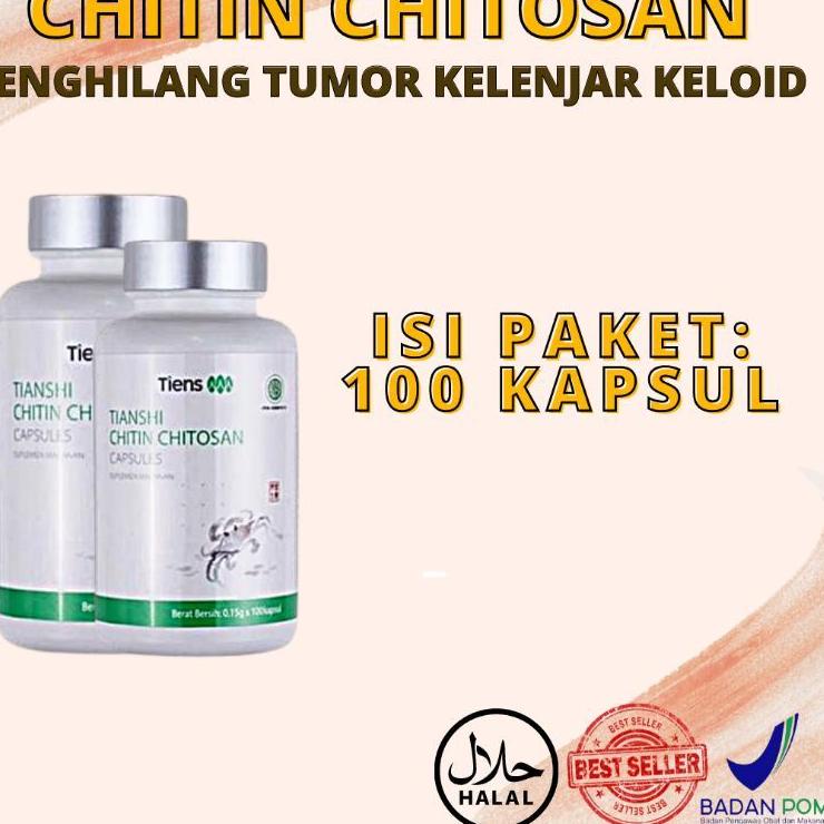[]BestSeller[] [BISA COD] PENGHILANG BENJOLAN TUMOR KELENJAR KELOID LIPOMA CHITIN CHITOSAN KAPSUL OR