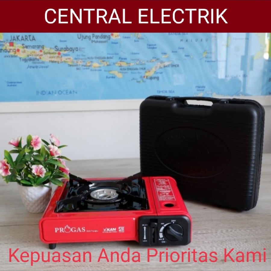 "PROMO  KOMPOR GAS PORTABLE PROGAS /ASLI / SNI / GOJEK siap meluncur