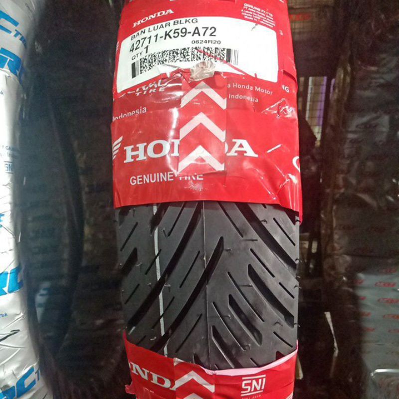 Ban Motor Matic 100/80-14 K59-A72 Honda Federal AHM Tubeless