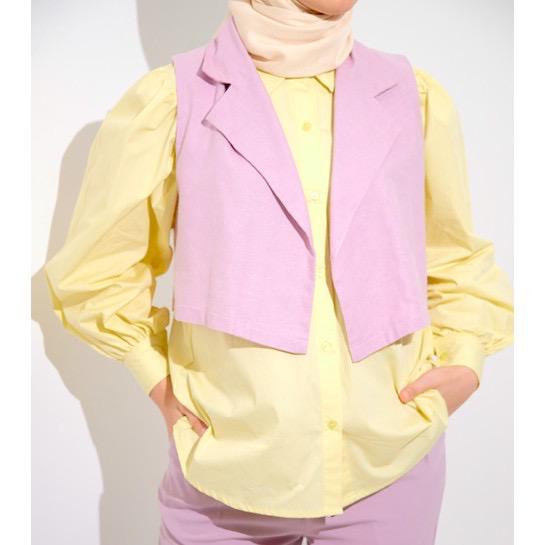 Handa Puffy Shirt | Baju Wanita Terbaru