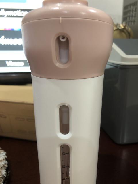 4 In 1 Travel Case Organizer Shampoo Shower Lotion Storage Refillable Bottle