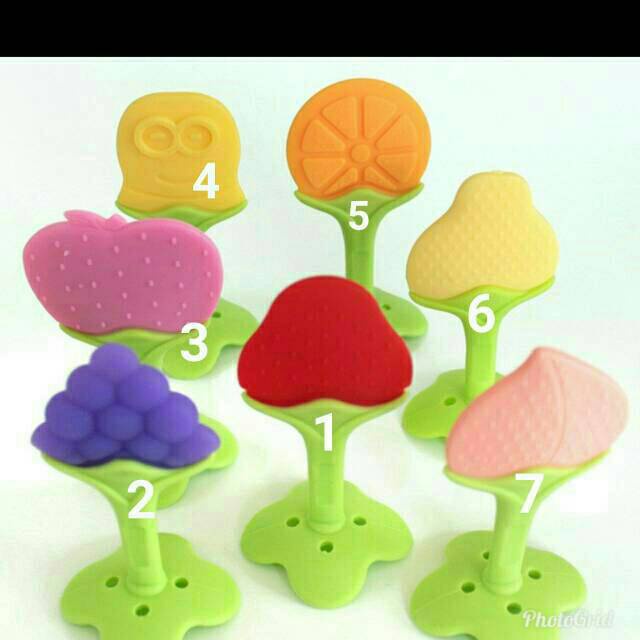 GIGITAN BERBENTUK BUAH (FRUIT TEETHER)