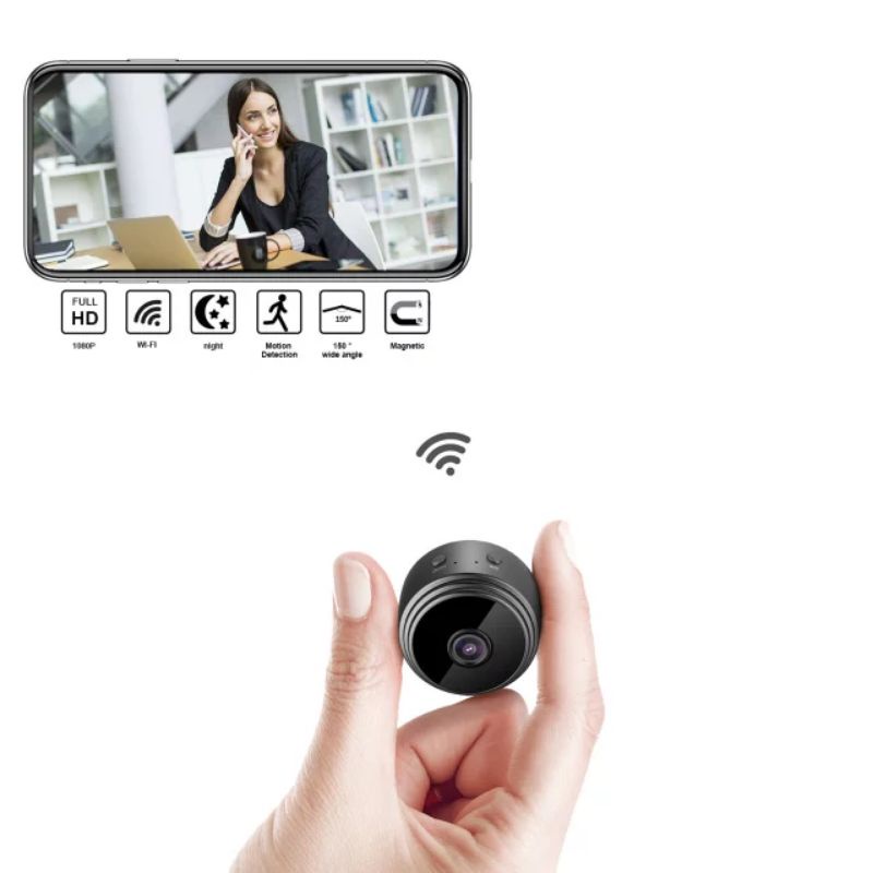 CCTV A9 Batere Wireless Spycam Mini HD 1080P-2