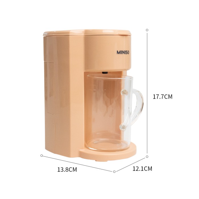 TRYa7s Miniso Official Coffe Maker/Mesin Kopi - Hitam Sd58Rs