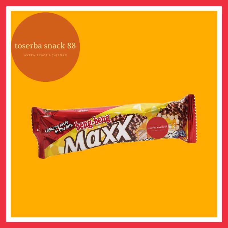 

BENG - BENG MAX/Beng beng Wafer Salut Chocolate And Rice Crispy (32 gram)