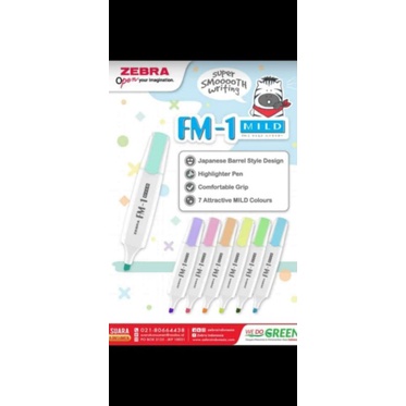 

Highlighter FM-1 mild zebra
