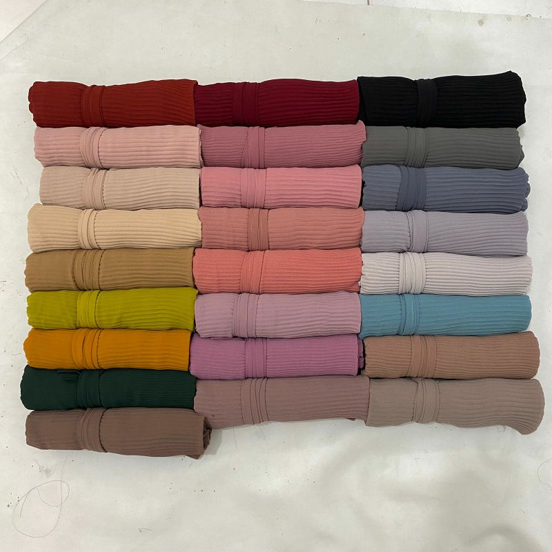 Bergo plisket || plisket khimar