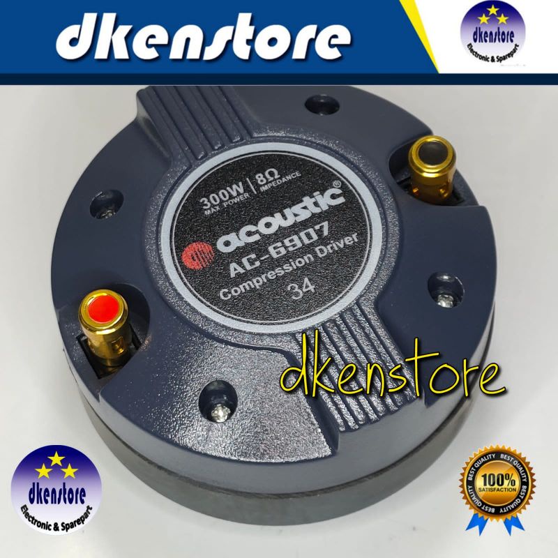 Driver Tweeter Acoustic 34 Compression twiter Ac6907 Ori
